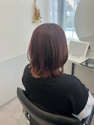 ミディアム 🩵tocca yui🩵のヘアスタイル