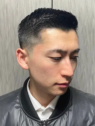 ショート メンズ 甲斐 心のヘアスタイル