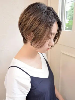 ショート カラー 小顔ショート✁ ⁂Yukari⁂のヘアスタイル