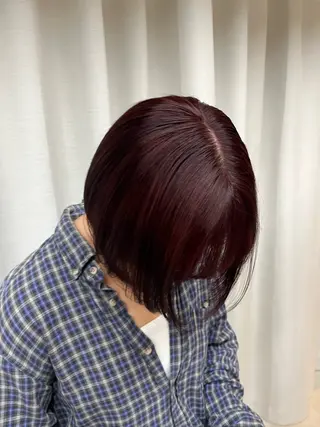 カラー 中島 日菜のヘアスタイル