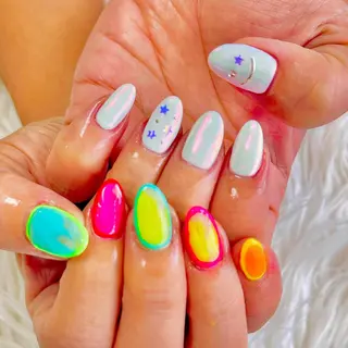 セミロング celica所属・松田 由真のネイルデザイン