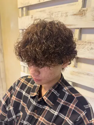 パーマ 山本 玲桜のヘアスタイル