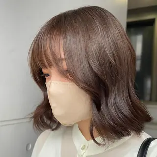 ミディアム カラー 横浜カラー/パーマ/ SAKI💫のヘアスタイル