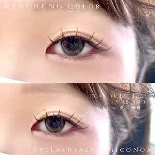 マツエク・マツパ MicoNoa所属・MicoNoa Asamiのマツエク・マツパデザイン