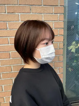ショート カラー ボブヘアカット Rikapi❤️のヘアスタイル