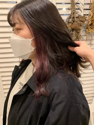 セミロング hair＆make LAMP所属・LAMP mashiroのヘアスタイル