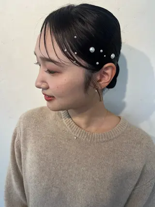 ヘアアレンジ 大人可愛いヘアメイク 💋🧚‍♀️しずかのヘアスタイル