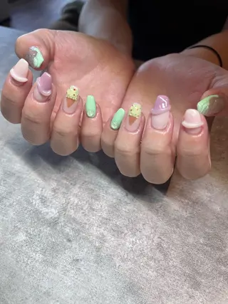 ネイル FUKA🌞 je belle 三鷹のネイルデザイン