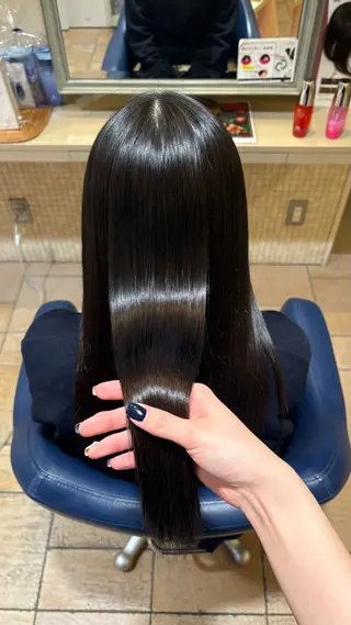 ロング 井本 帆香のヘアスタイル