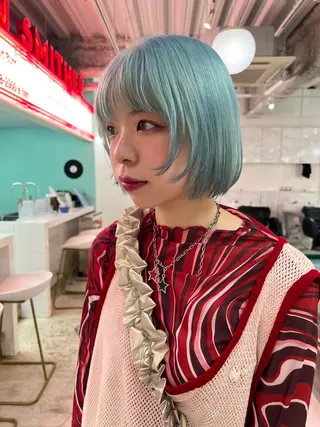 ミディアム 💥ウルフカット デザインあんな💥のヘアスタイル