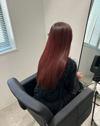 ロング ボブ/ハイトーン🪽 堀内志茉🍀のヘアスタイル