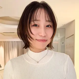 ショート モデル募集/山田蓮/ レイヤーボブのヘアスタイル