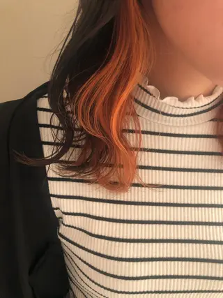 ミディアム カラー 似合わせ.ﾍｱｾｯﾄ 得意🌹井上美沙のヘアスタイル