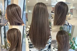ロング カラー Ms.CHARM所属・ハイライト無料 韓国ヘア/レイヤーのヘアスタイル