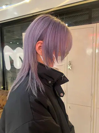 ミディアム 💥ウルフカット デザインあんな💥のヘアスタイル