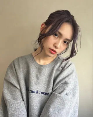 セミロング カラー 【髪質再整&黄砂除去 カラー】⚜️ぐっちのヘアスタイル