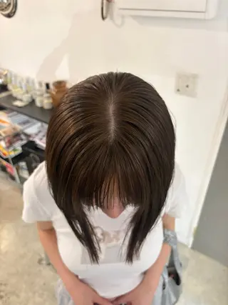 ミディアム カラー オト/レイヤー/ Wカラー/メンズのヘアスタイル