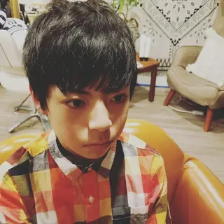 ショート キッズ spa hair  ark 富井直美のヘアスタイル