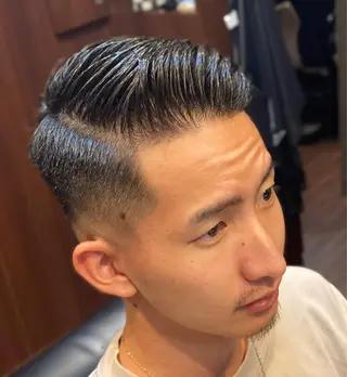ショート メンズ blazeman barbershop 新宿店所属・猪井 明のヘアスタイル