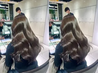 ロング Rin/寒色系カラー 🦋/うる艶ヘア🫧のヘアスタイル