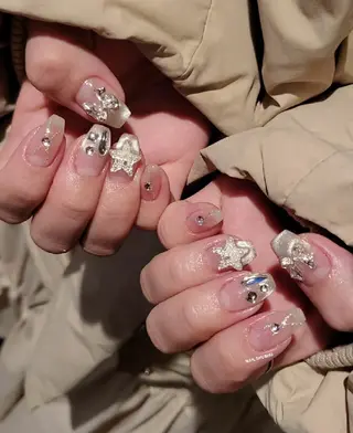 ネイル 3dパーツ/流行り 👧shushu❤️のネイルデザイン