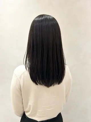 セミロング ナチュラル🪴抜け感 🫧sonokoのヘアスタイル