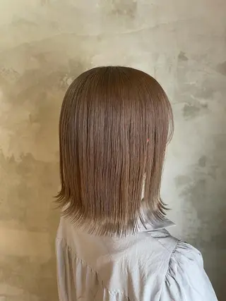 ミディアム カラー 🎀透明感カラー🎀 mikaのヘアスタイル