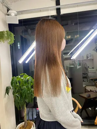 セミロング kiji所属・kiji NAHO/ パーマ／久屋大通のヘアスタイル