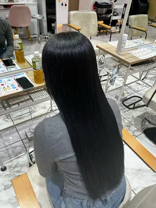 ロング カラー ꪆৎ平行アーチ ྀི ワカナの眉毛・アイブロウイメージ