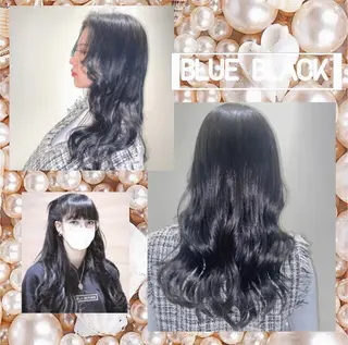 ロング カラー ヘアアレンジ eN°byyoureshair所属・🎀トップスタイリ スト湯川響🎀のヘアスタイル