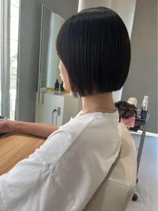 ミディアム ショート/ボブ 酒井駿介のヘアスタイル