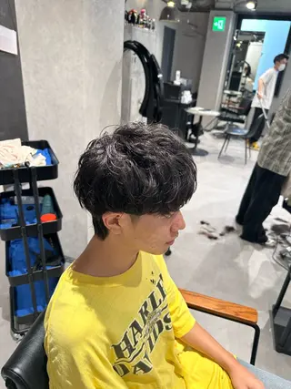 ショート ヘアアレンジ メンズ NEXT NEO所属・メンズヘア静岡 ✂︎Ryuheiのヘアスタイル