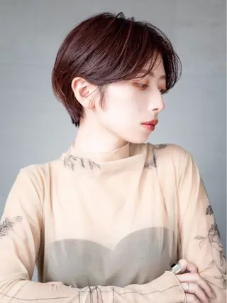 ショート 似合わせカット tasukuのヘアスタイル