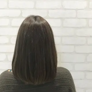ミディアム カラー 【髪質改善】 夏目結以のヘアスタイル