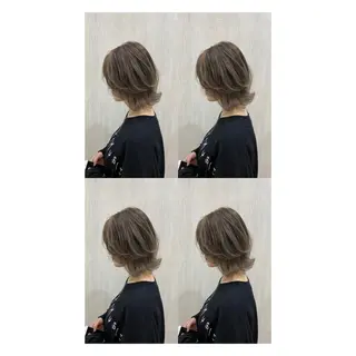 ミディアム カラー 店長✨レイヤー✖️ 髪質改善✖️韓国ヘアのヘアスタイル
