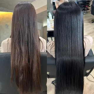 ロング さく/髪質改善× 縮毛矯正/町田のヘアスタイル
