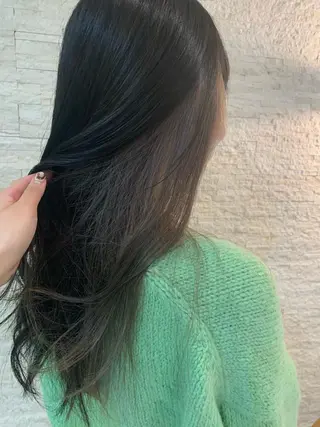 ロング カラー SUNS by TRUNK所属・✄折橋 彩花🐶🍑のヘアスタイル