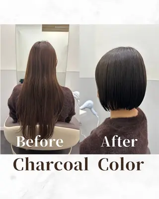 ミディアム カラー 【レイヤー/韓国風 /髪質改善】RINのヘアスタイル