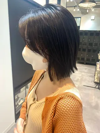 ショート カラー しおり/パーマ/ newi町田のヘアスタイル