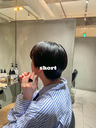 ショート カラー ヘアアレンジ メンズ キッズ ネイル マツエク・マツパ アイブロウ マユクリア池袋東口店所属・メンズ眉毛サロン⚪️ マユクリア池袋東口店の眉毛・アイブロウイメージ