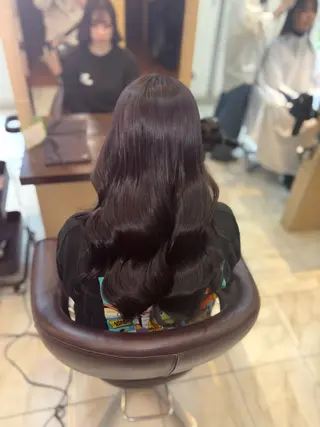 ロング カラー 🎀透明感カラー 🐈ナズナのヘアスタイル