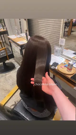 ロング カラー ⋆*ブリーチカラ ー/愛佳.⋆𝜗𝜚のヘアスタイル