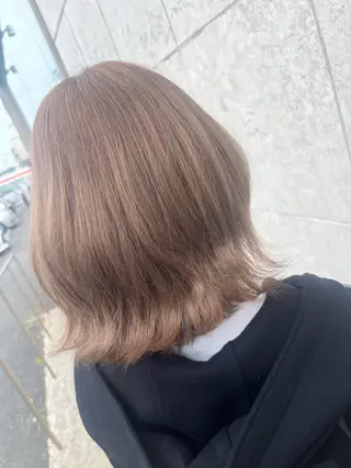 ミディアム はせがわ りえのヘアスタイル