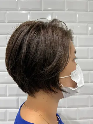 ショート SORA麻布十番店所属・細井 敦生のヘアスタイル