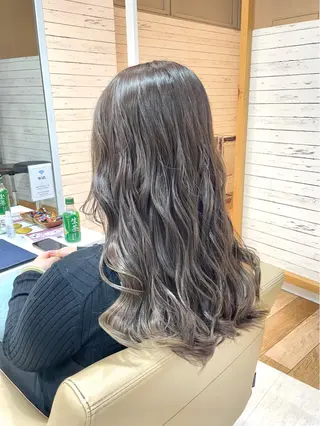ロング カラー 💫小顔カット TAROのヘアスタイル