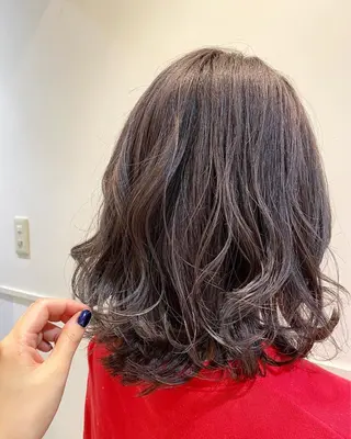 ミディアム カラー Dxxxx III所属・女性目線の大人 メンズ*Ayakaのヘアスタイル