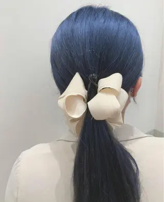 セミロング カラー ヘアアレンジ 髪質改善&Spa fee南越谷2号店所属・髪質改善/南越谷/ 山岸彩夏のヘアスタイル