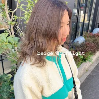 ミディアム カラー ヘアアレンジ topstylist 🖤川辺晴加🖤のヘアスタイル