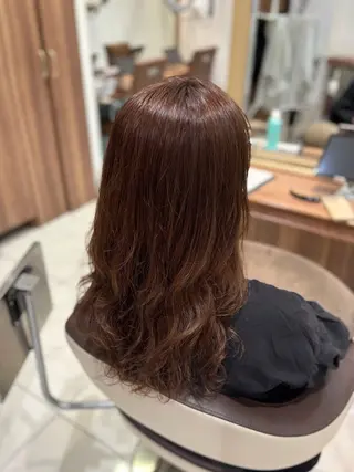 パーマ Ash 平井 青木🤍のヘアスタイル