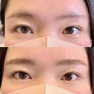 マツエク・マツパ アイブロウ La Peche momokoのマツエク・マツパデザイン